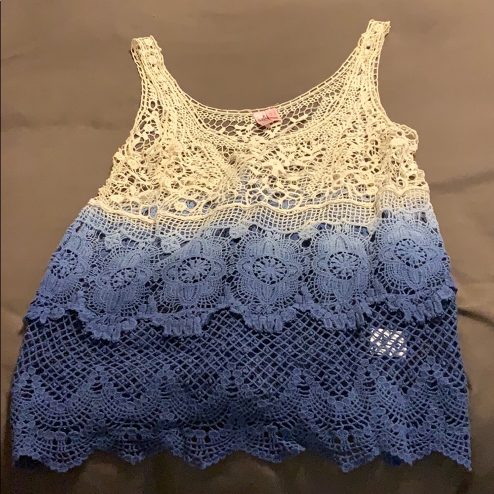 Lace tank